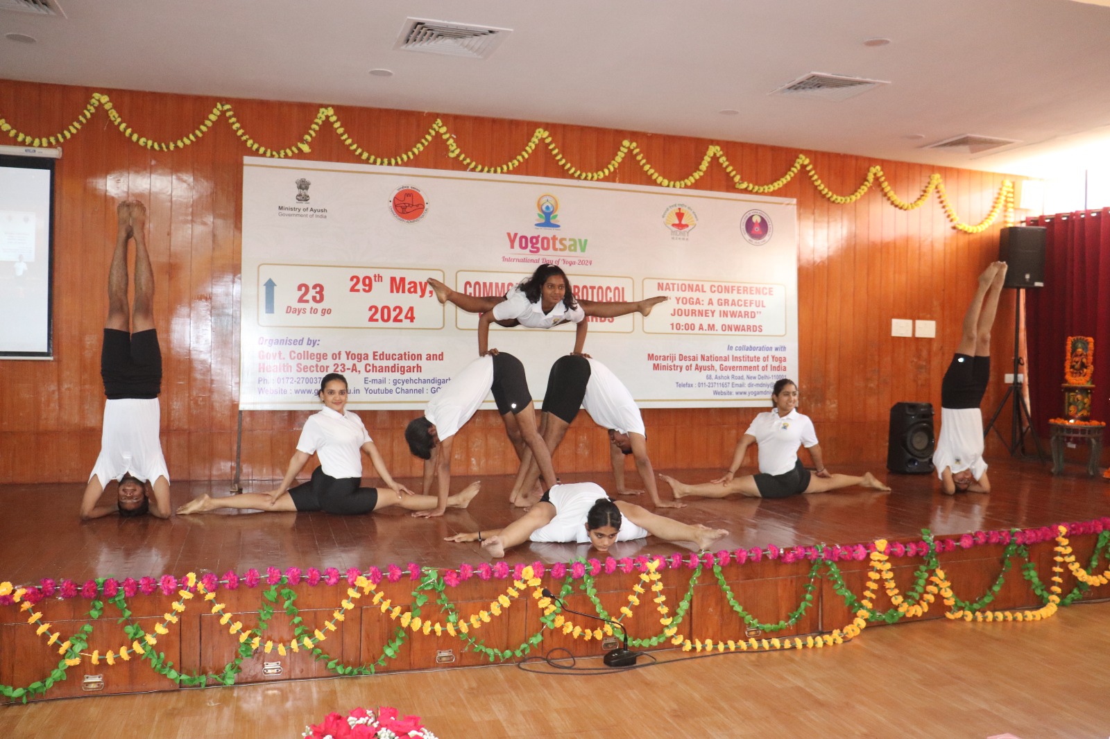 SUCCESSFUL PRACTICE OF YOGA PROTOCOL AND NATIONAL CONFERENCE IN YOGA COLLEGE